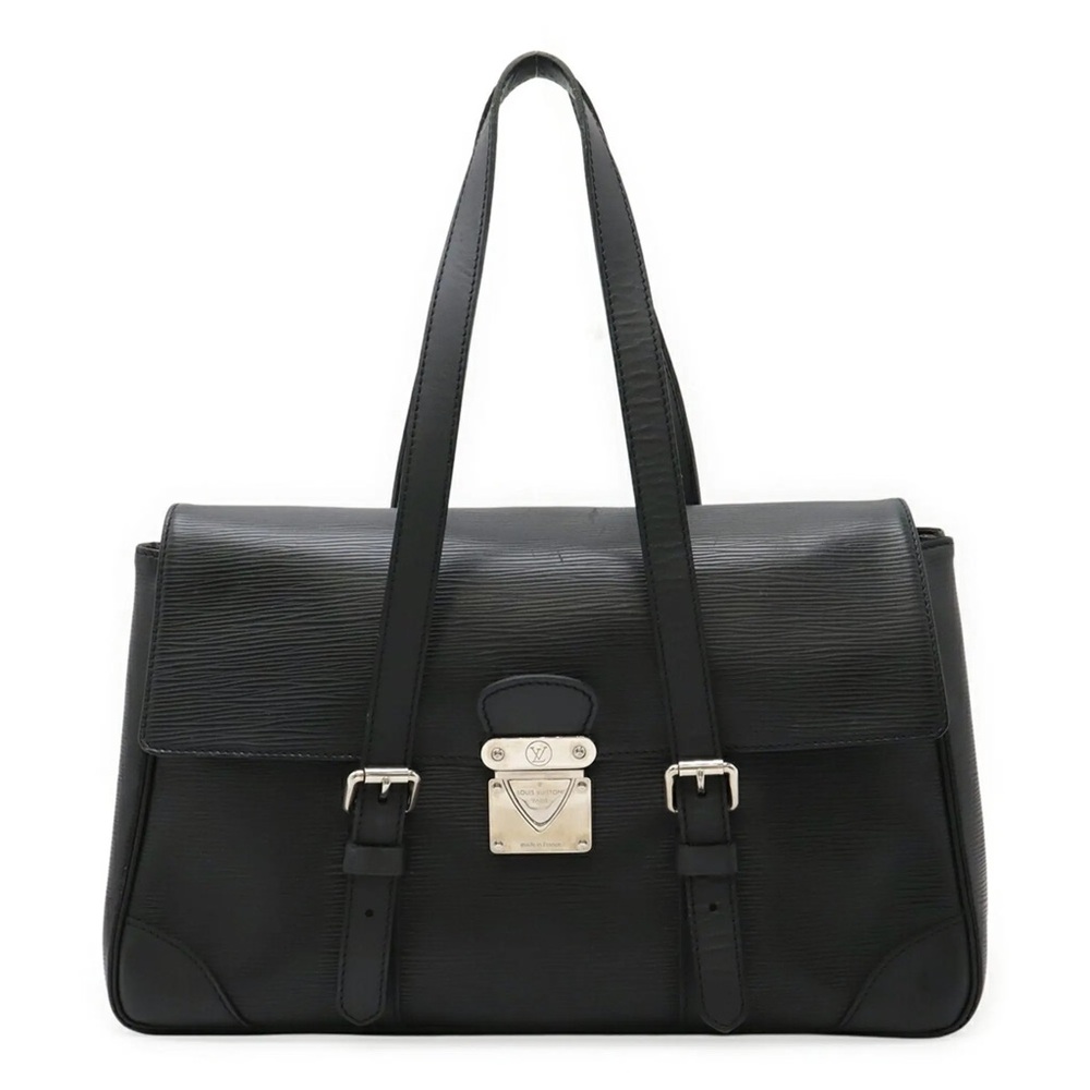 Louis Vuitton Epi Segur MM Shoulder Bag – Black (Noir)